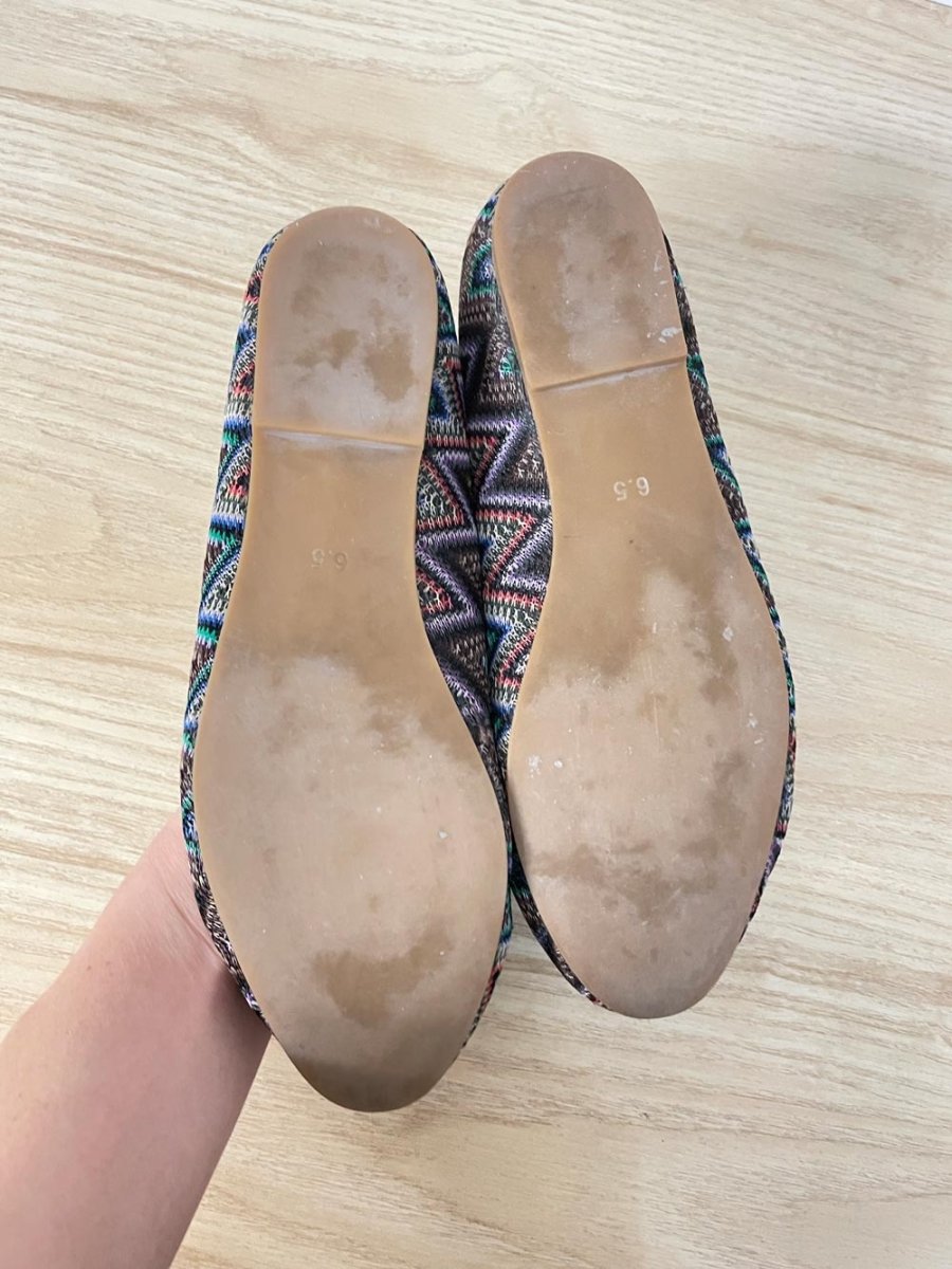 jeffrey campbell woven flats - good market thrift store