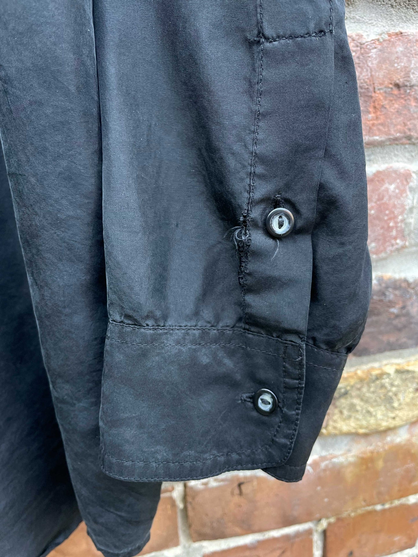 vintage ash creek trading 100% silk shirt