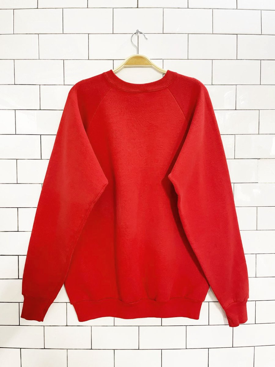 vintage 80s ohio state collegiate raglan sweatshirt - good market thrift store