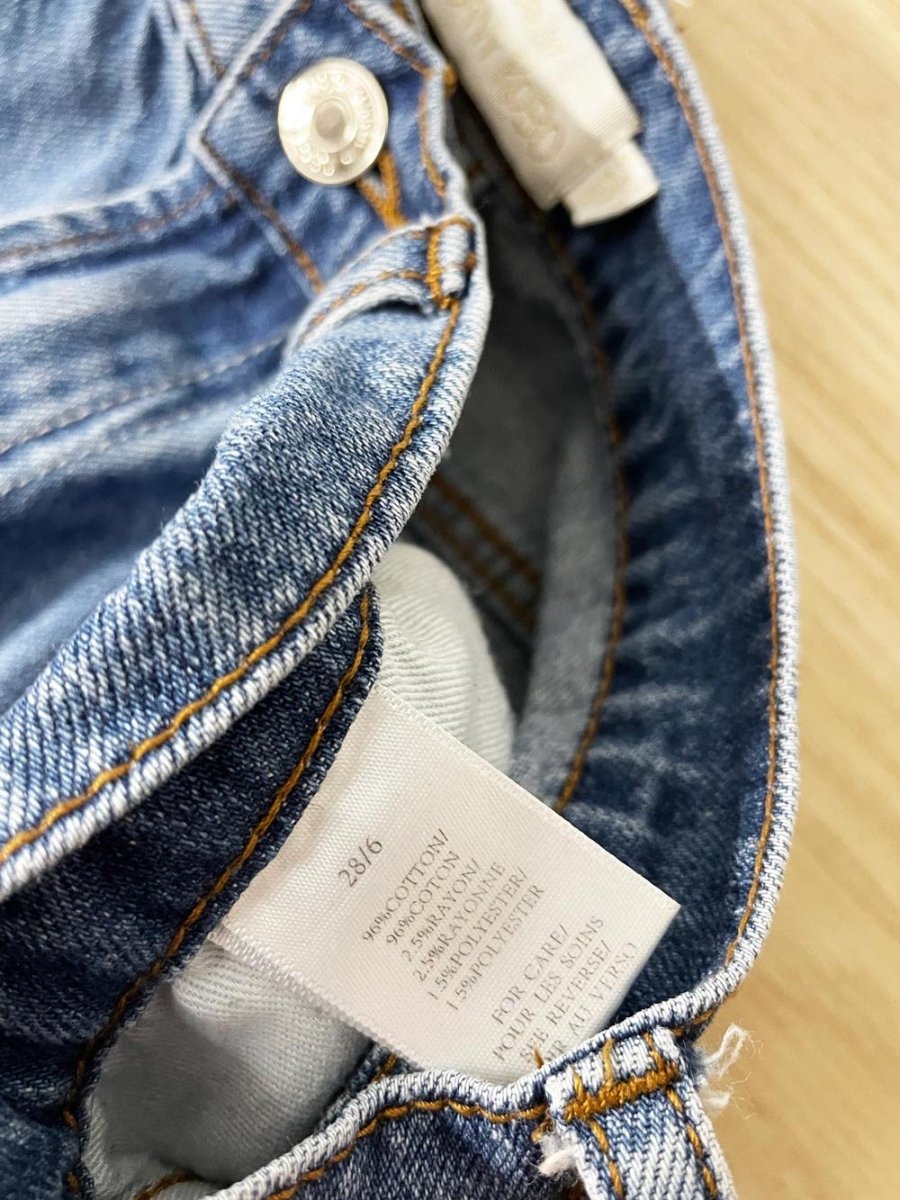 torn by ronny kobo zayla cargo wide leg / cinch ankle jeans - good market thrift store