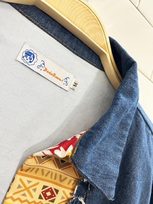 bodo room re - purposed dolmon sleeve jacket - good market thrift store