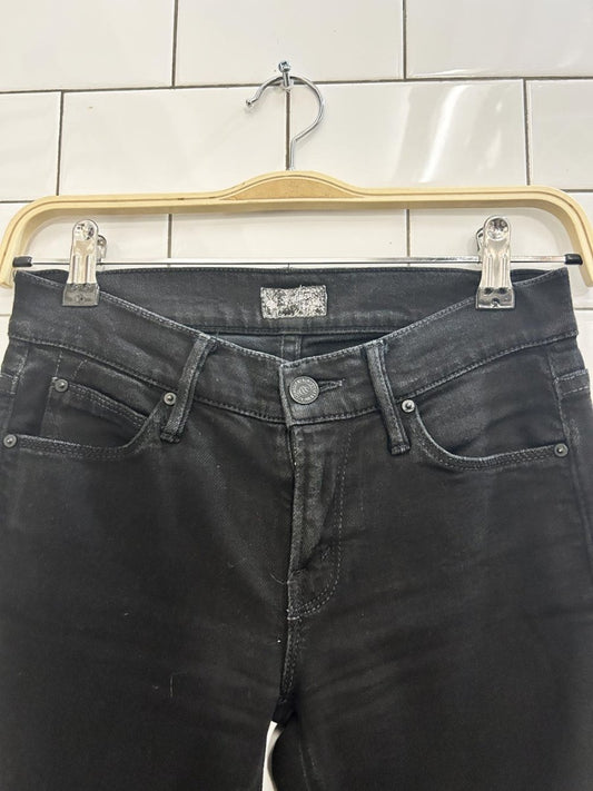 mother the runaway flare jeans - good market thrift store