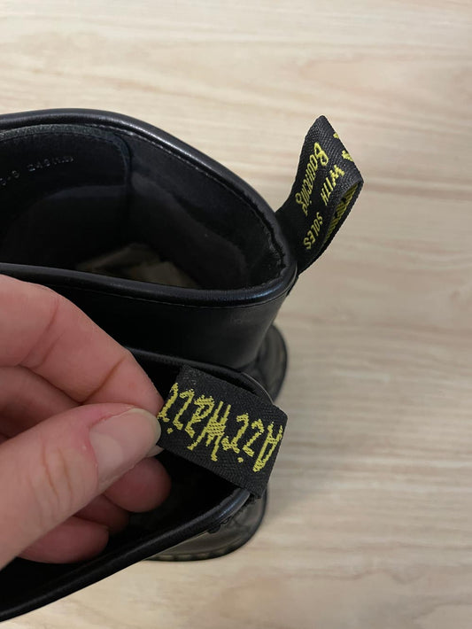 doc marten 1460 original 8 - eye leather boot - good market thrift store