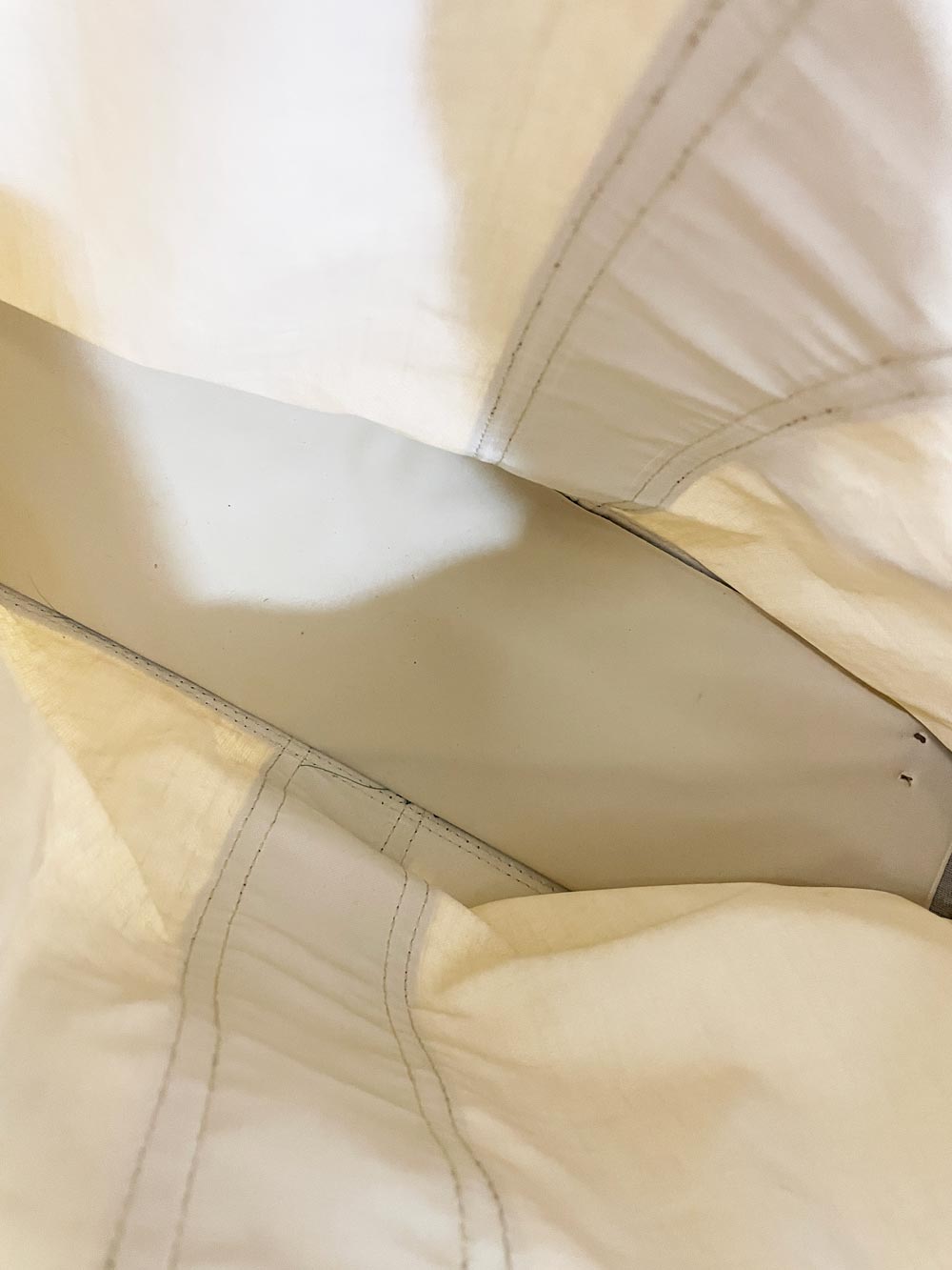 vintage MIT 'gucci stripe' canvas travel bag - good market thrift store