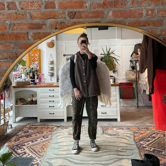 real feather angel wings - good market thrift store