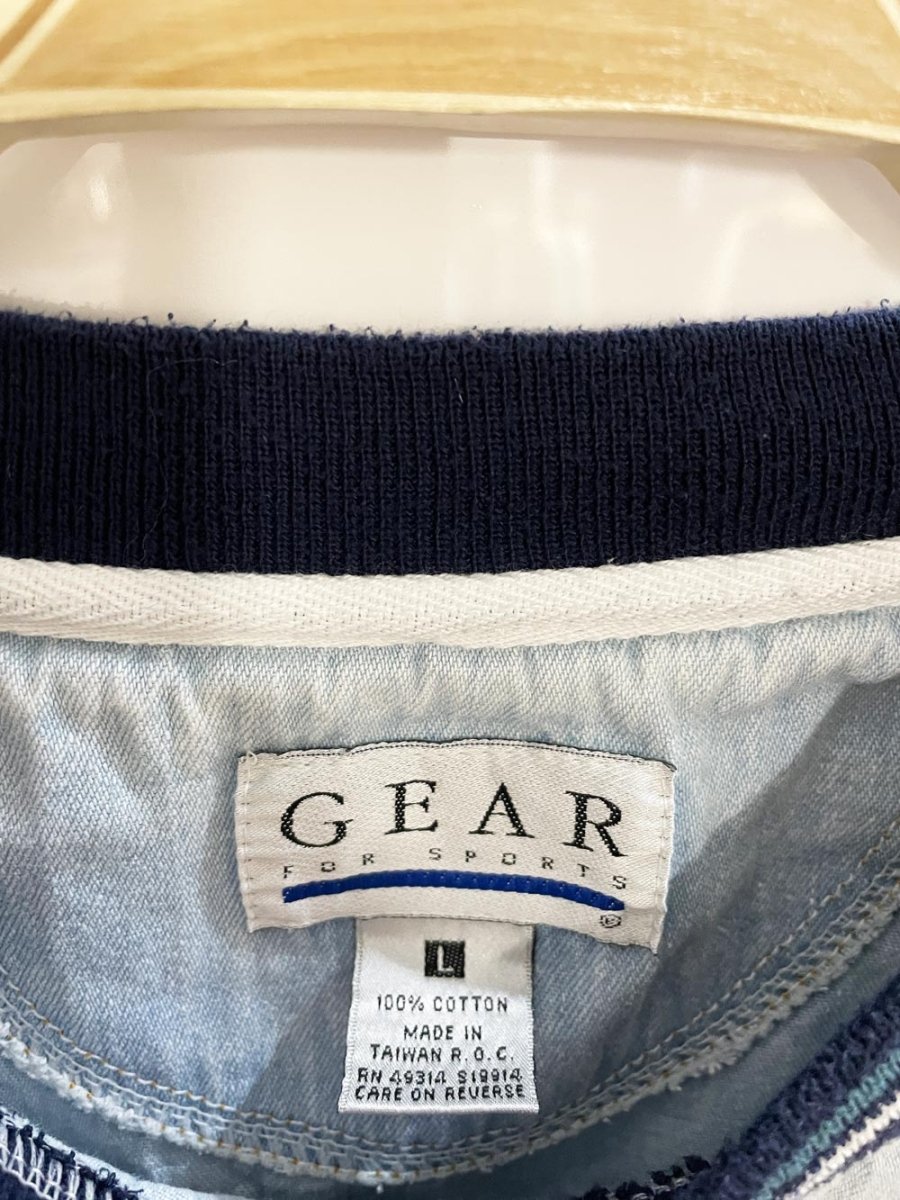 vintage cedar lake denim sweatshirt - good market thrift store