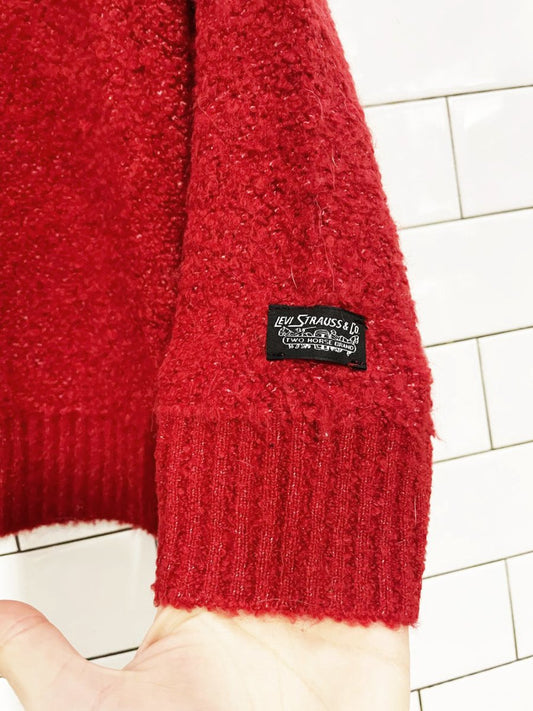 nwt levi's wool - blend knit coit cardigan - good market thrift store