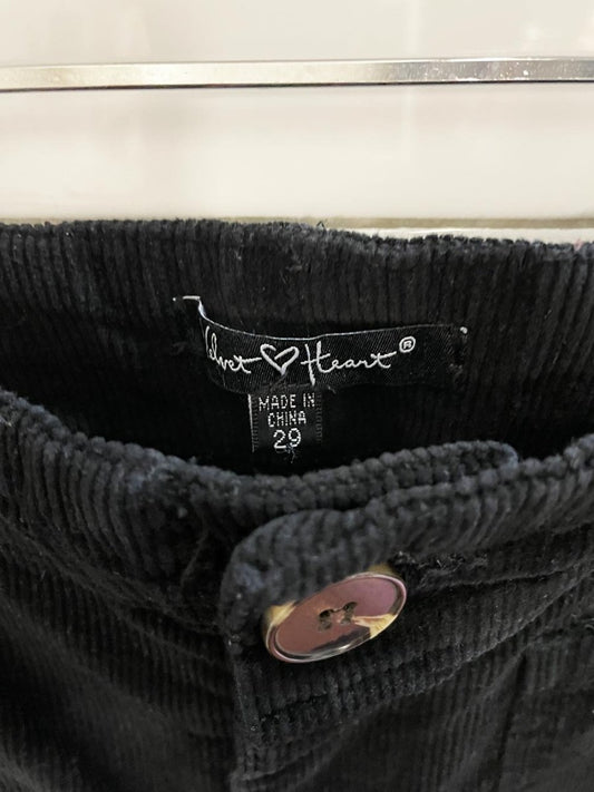 velvet heart corduroy wide leg pants - good market thrift store