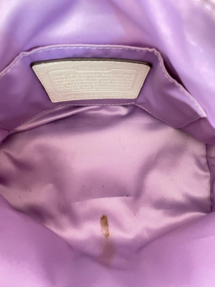 vintage 00s coach op art mini bag - good market thrift store