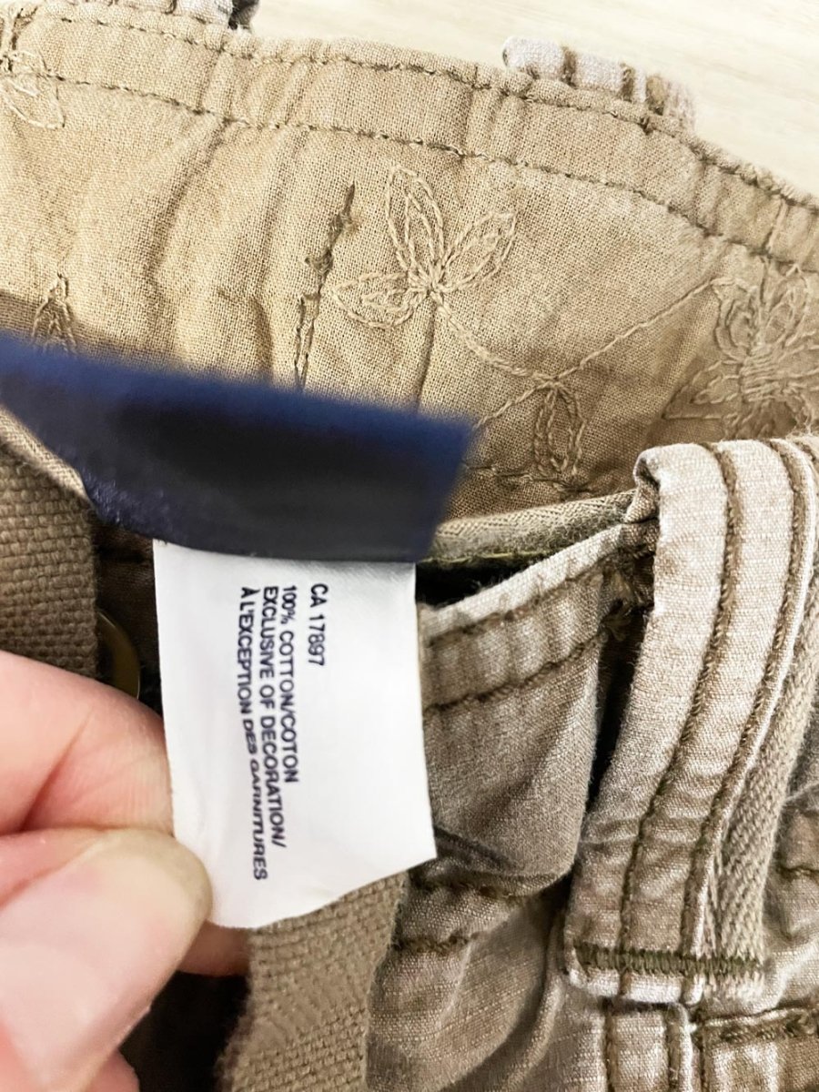 vintage 00s gap cargo utility parachute pants - good market thrift store