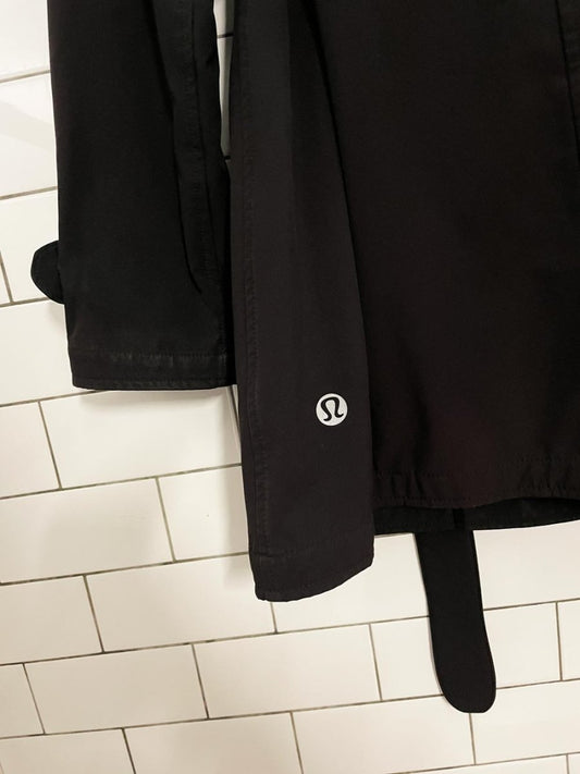 lululemon studio fleece lined trench coat - good market thrift store