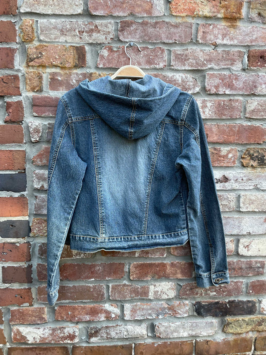 y2k bongo hooded denim jacket