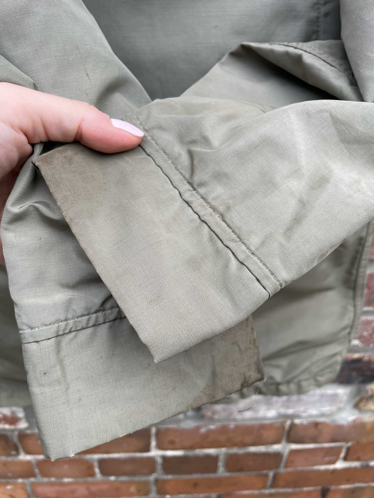 vintage woolrich wool flannel lined fall jacket