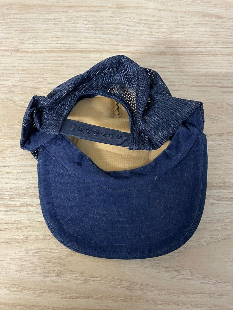 vintage chicago police trucker hat - good market thrift store