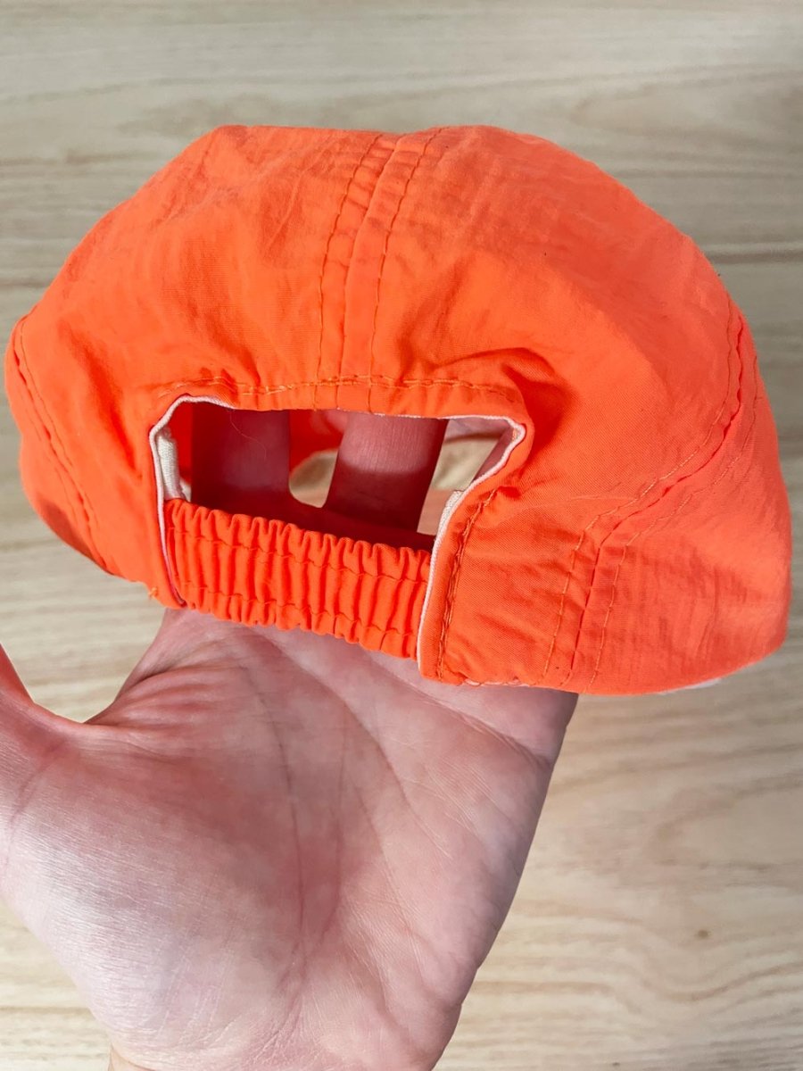 vintage 90s molson indy neon elastic back hat - good market thrift store