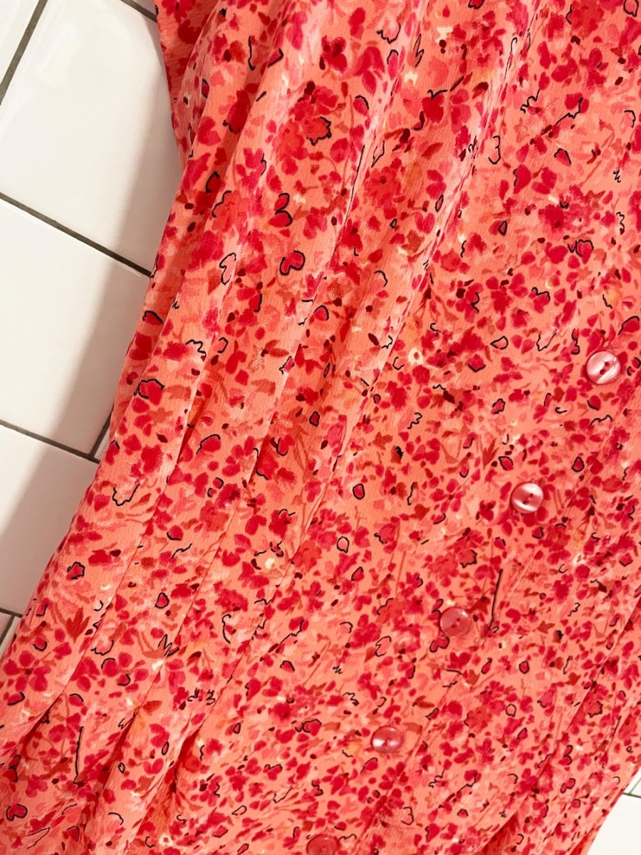 vintage 00s miss dorby micro floral shirt dress - good market thrift store