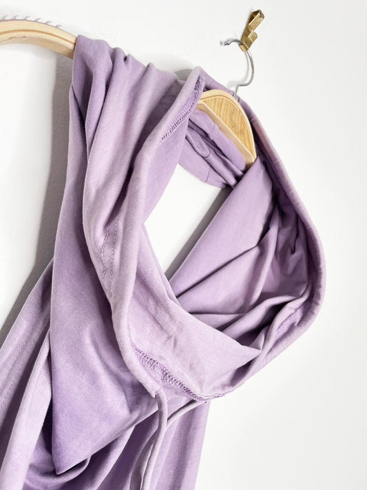 nwot the fairies pajamas funnel neck low back drawstring mini dress