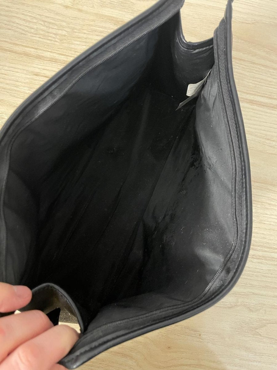 vintage gloria vanderbilt fendi stripe toiletries bag - good market thrift store