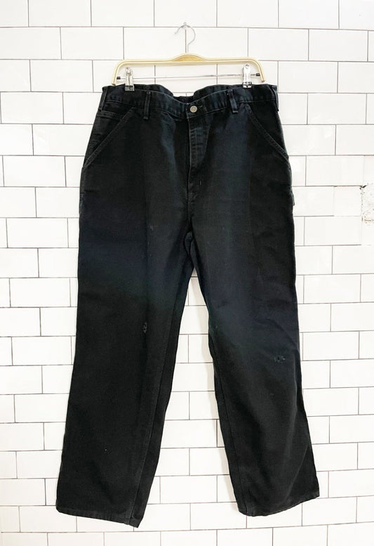 carhartt distressed twill carpenter pant - good market thrift store