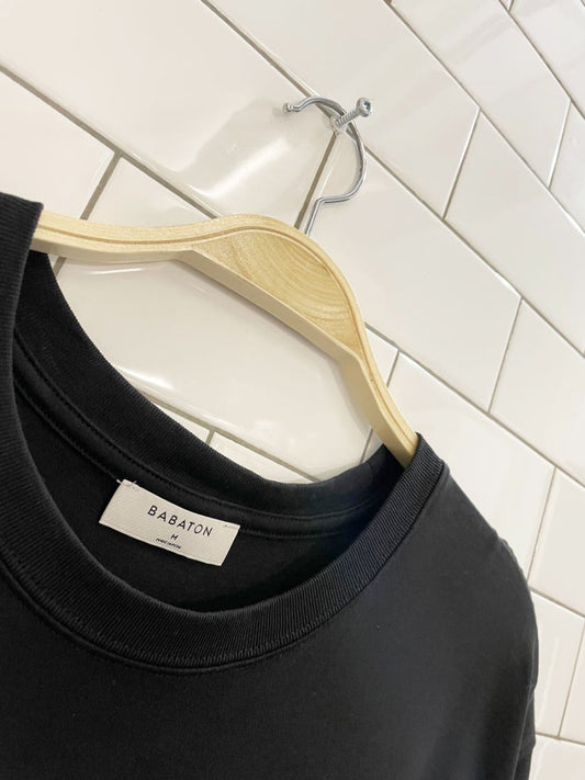 babaton cotton t-shirt midi dress | aritzia - good market thrift store