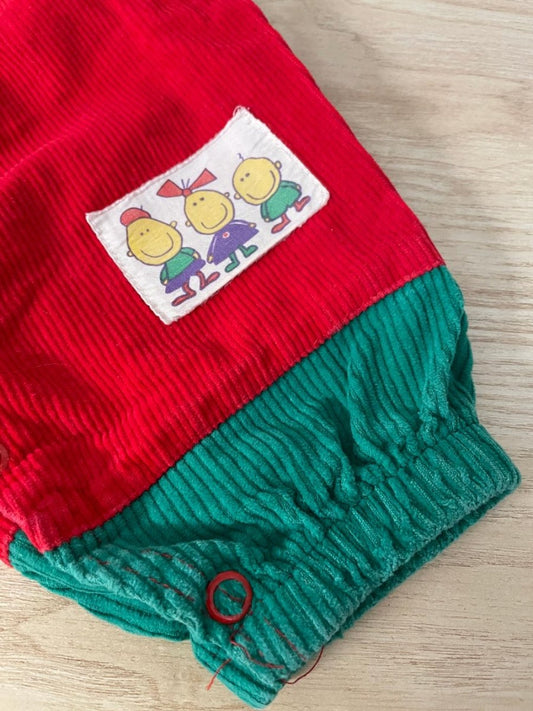 vintage 90s corduroy baby overalls - good market thrift store