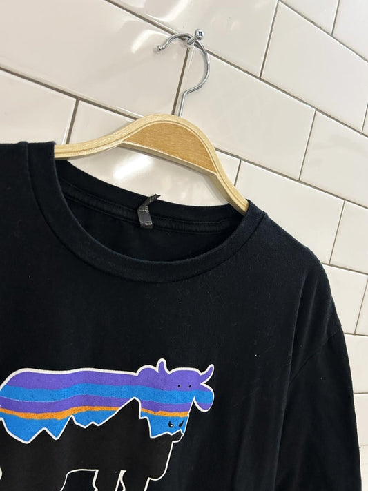 cows cattlegonia parody graphic tee - good market thrift store