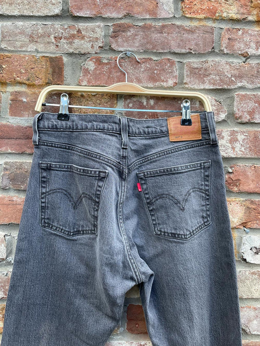 levi's 501 skinny rip knee jeans