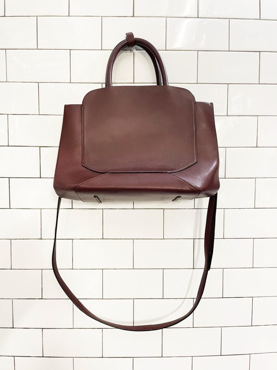 auxiliary bega leather satchel | aritzia - good market thrift store