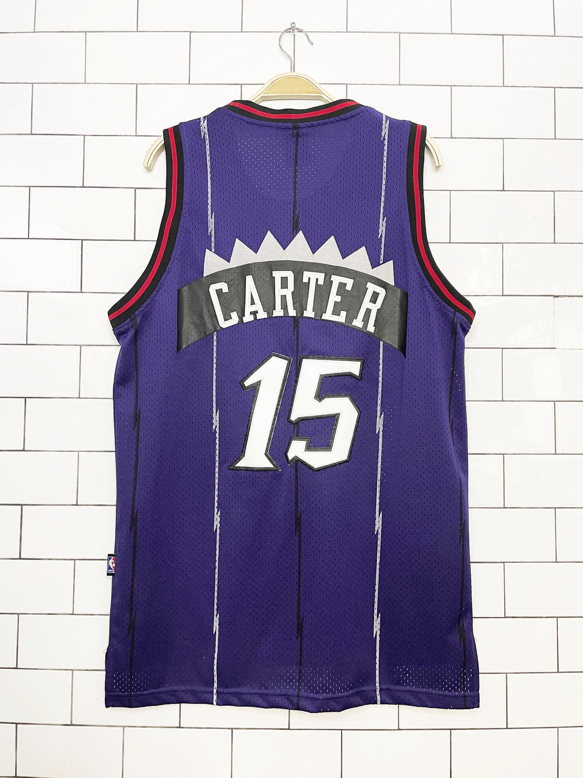 vintage 90s vince carter toronto raptors #15 fan jersey | nike swingman | NBA