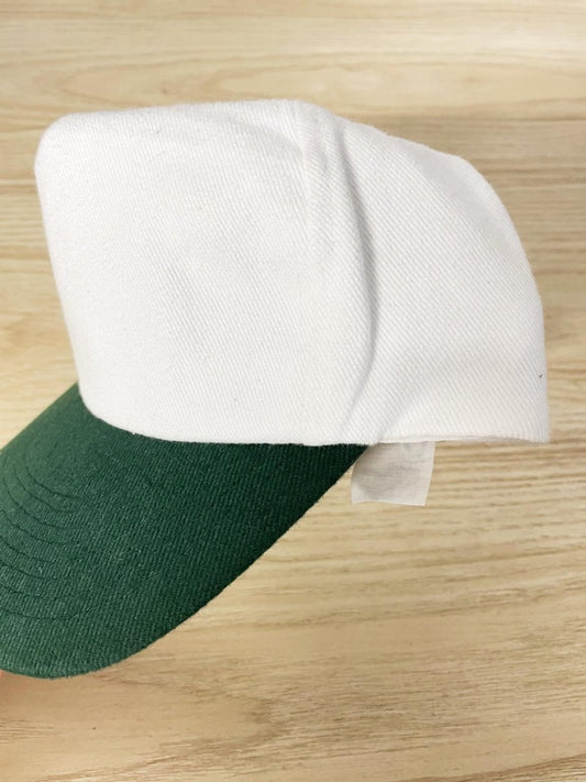 nwot vintage 90s two tone cotton hat | quality sportswear - good market thrift store