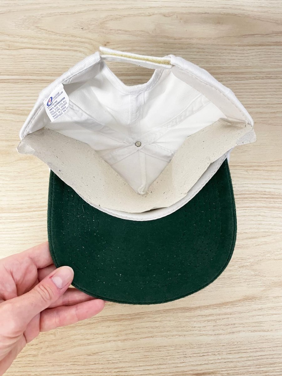 nwot vintage 90s two tone cotton hat | quality sportswear - good market thrift store