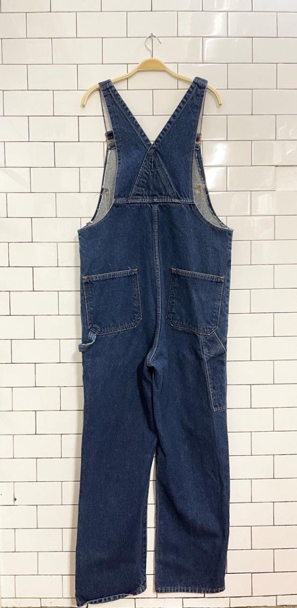 vintage big bill carpenter denim overalls - good market thrift store