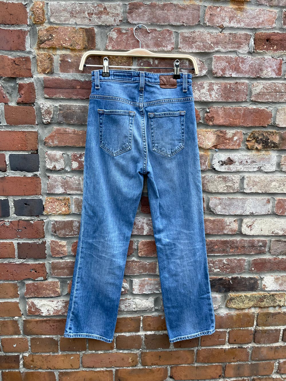 ag the rhett high waisted straight crop jeans