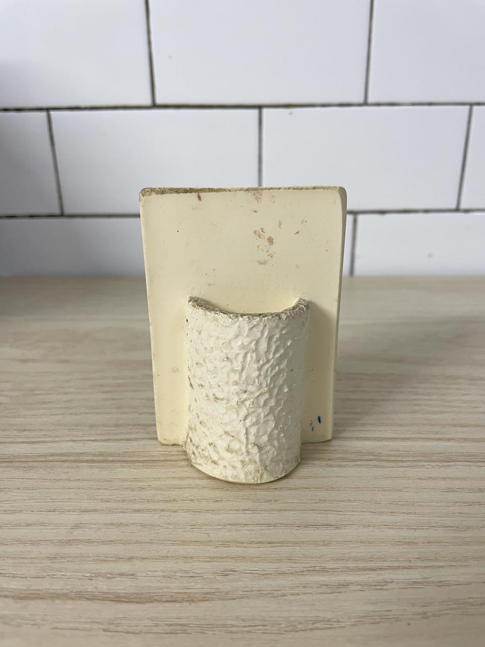 vintage lucite mini flower pot