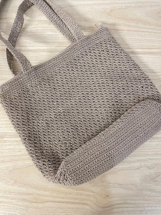 y2k crochet shoulder bag - good market thrift store