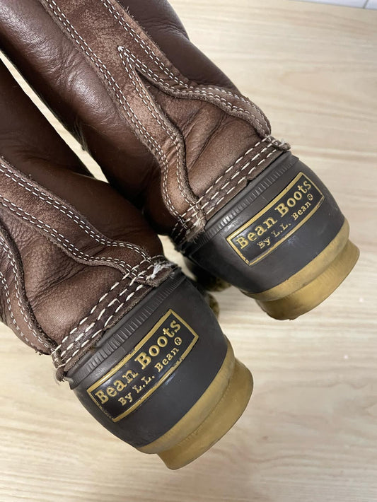 ll bean 'bean boots' 10" shearling lined