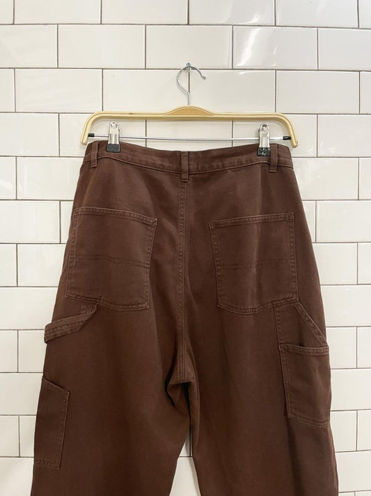 garage baggy leg carpenter pants - good market thrift store