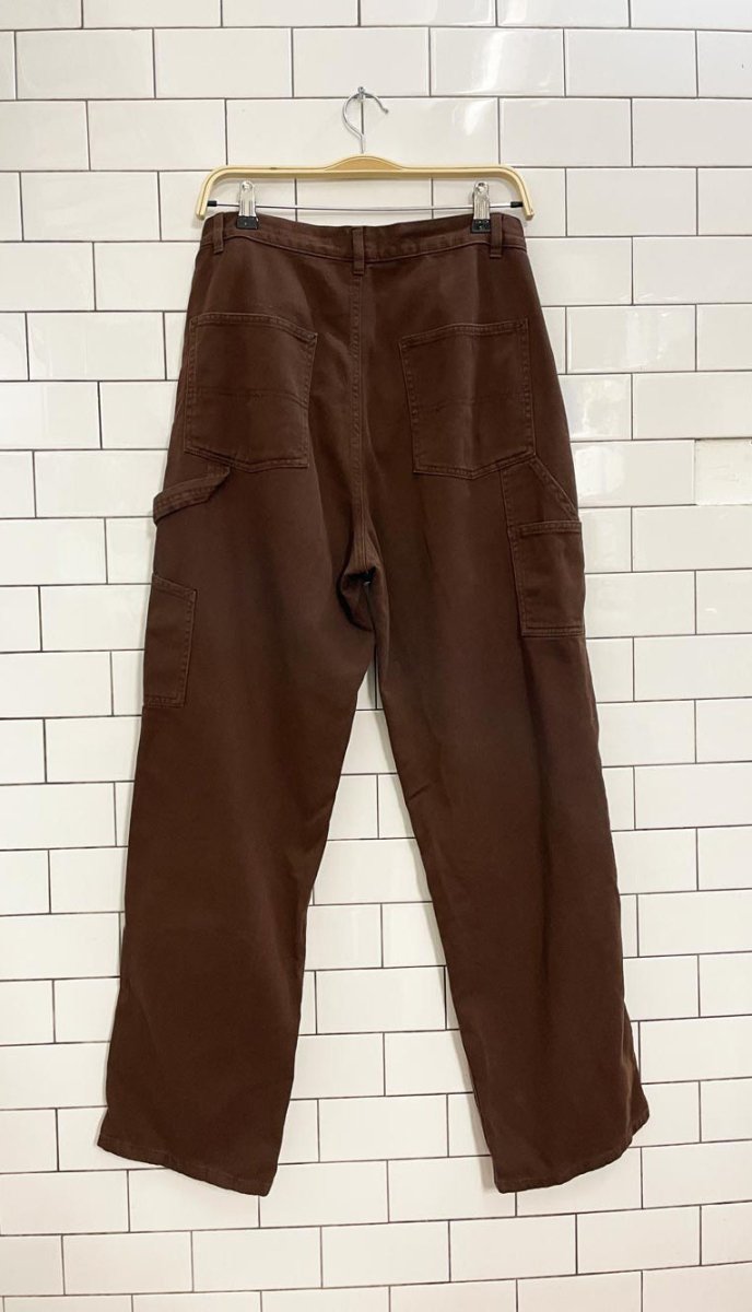 garage baggy leg carpenter pants - good market thrift store