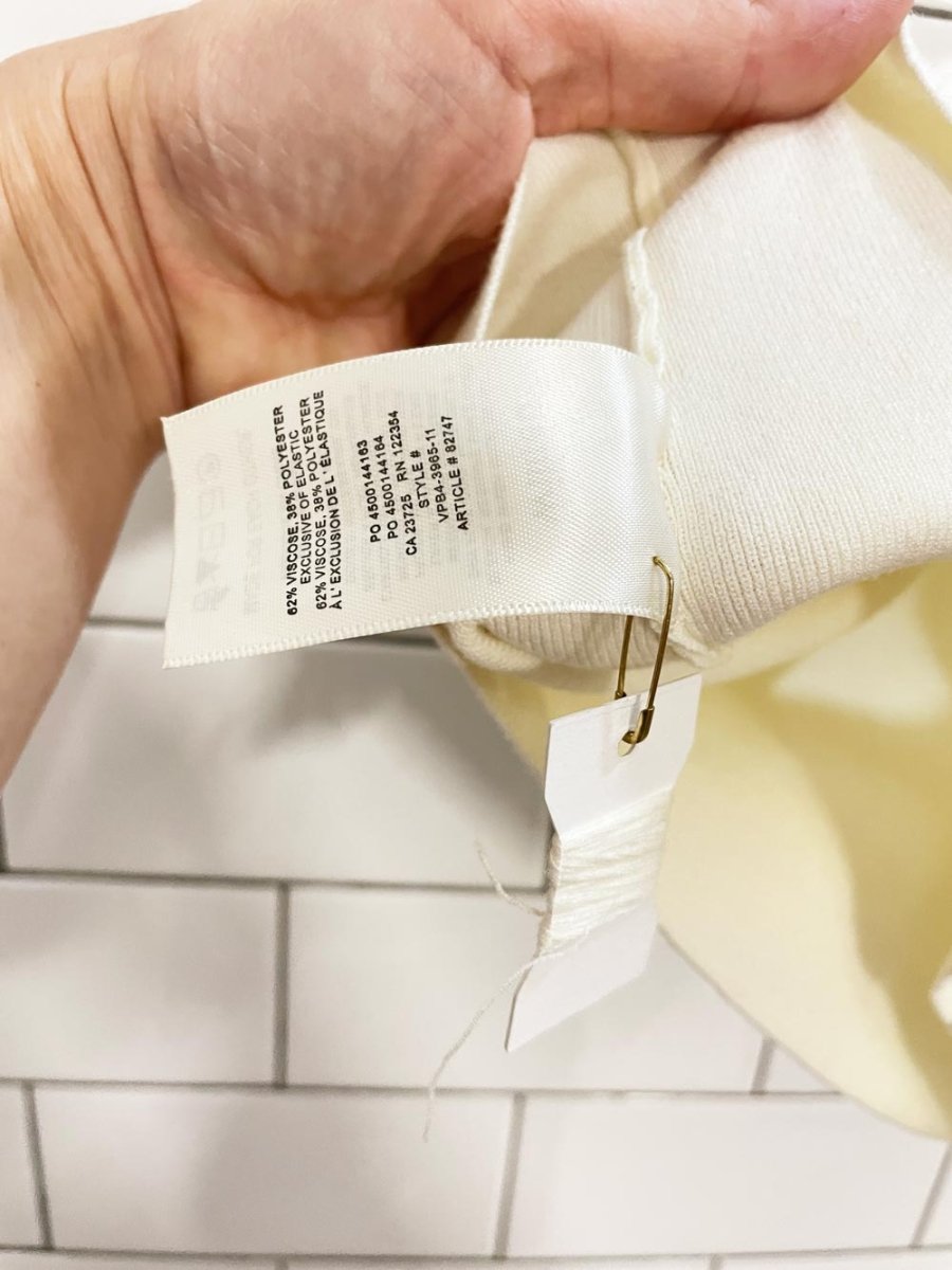 wilfred sicily bustier knit tank - good market thrift store