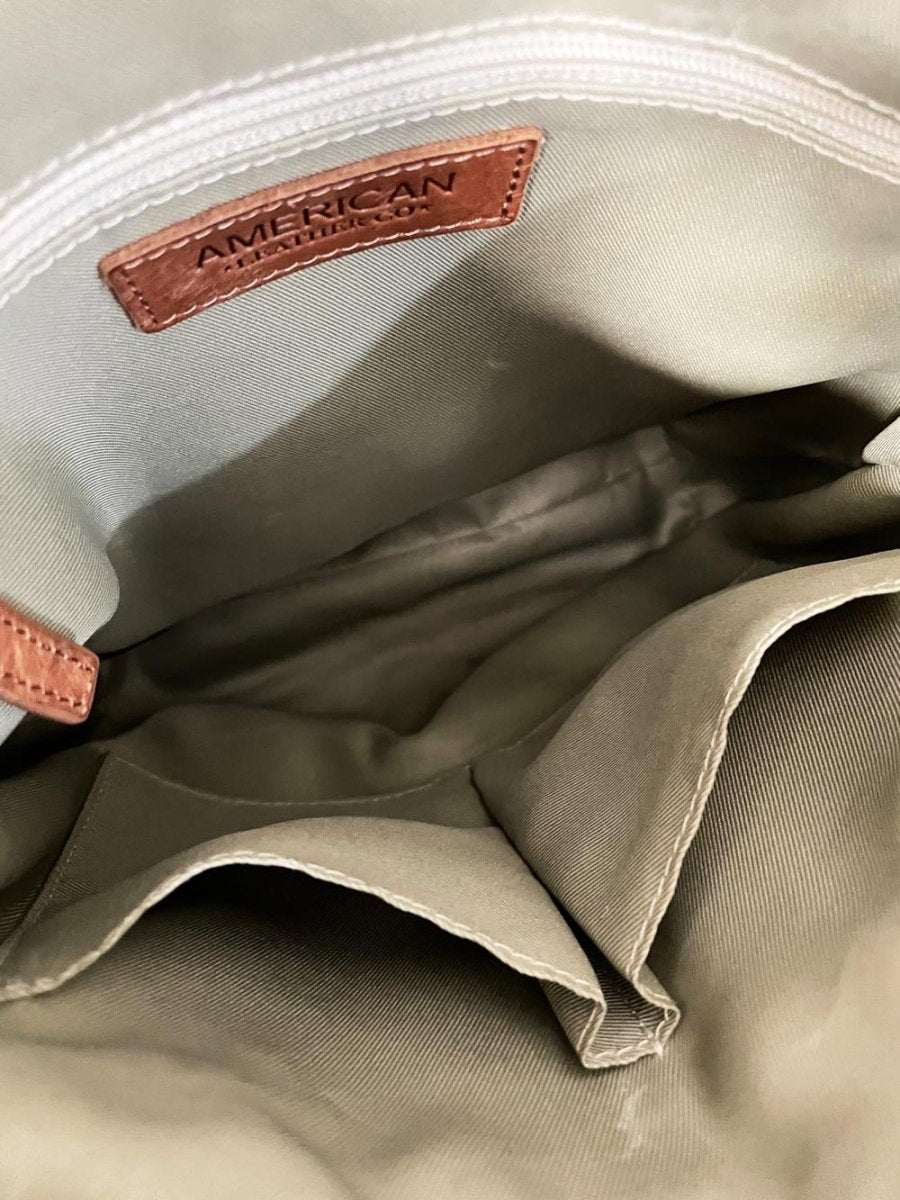 american leather co. minimal backpack - good market thrift store