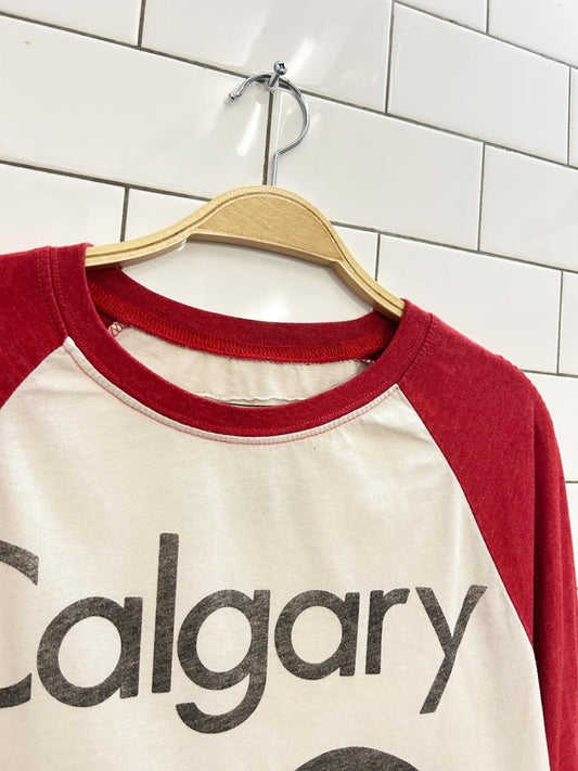 calgary 88" olympics baseball tee - olympic museum collection - good market thrift store