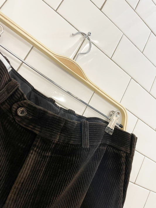 vintage gala soft chunky cord trouser - good market thrift store