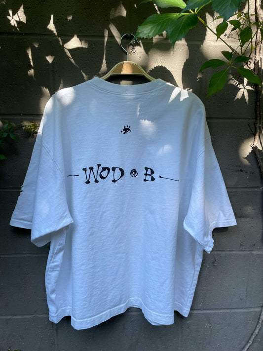 vintage runners puff graphic art tee