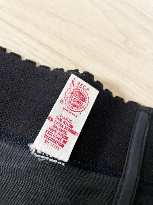 vintage petticoat place satin bustier | union made - good market thrift store