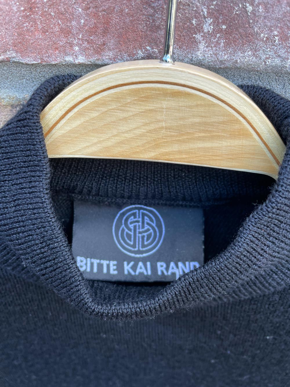 bitte kai rand merino wool mockneck sweater