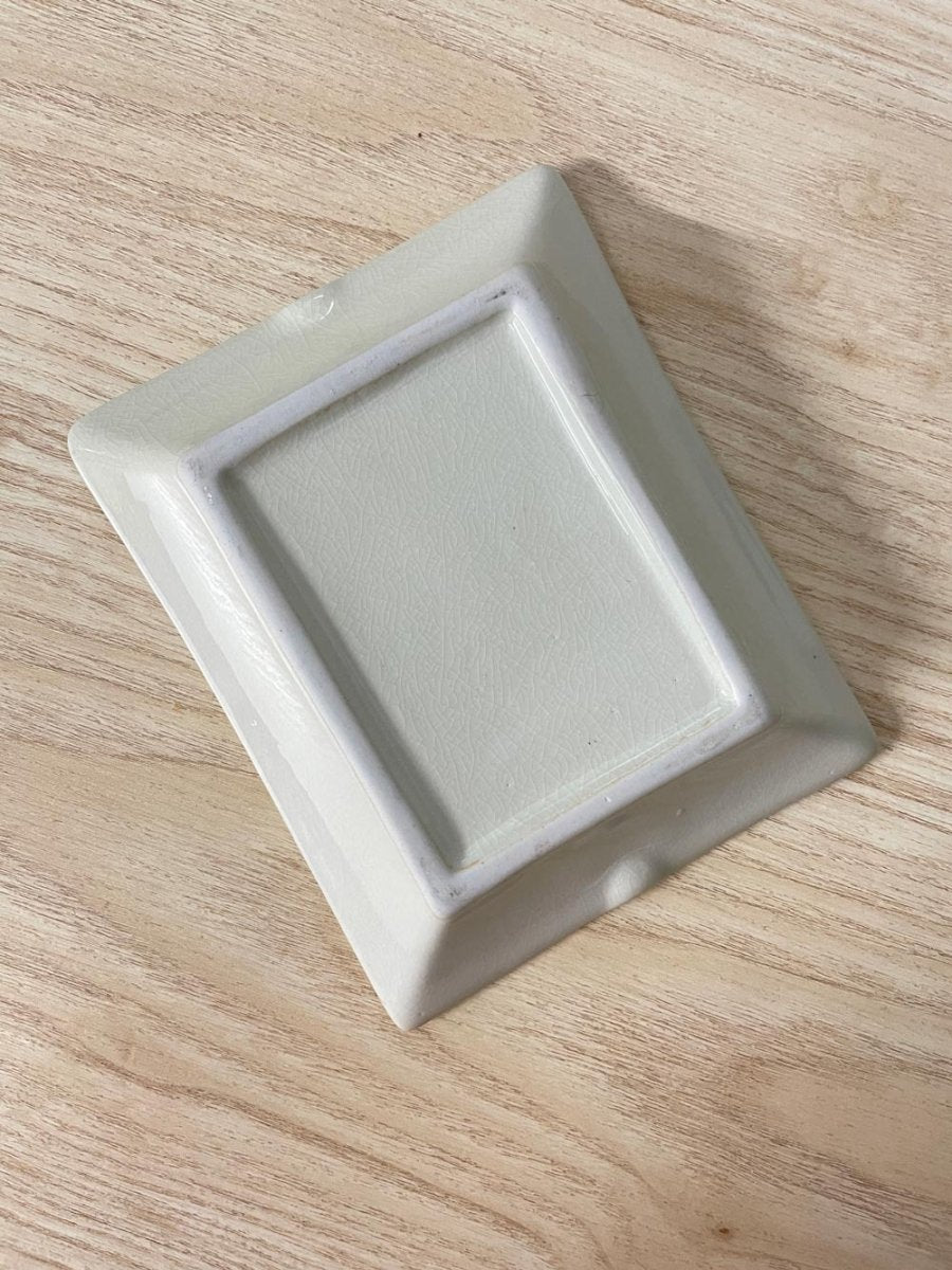 vintage royal satsuma geisha painted ashtray - good market thrift store