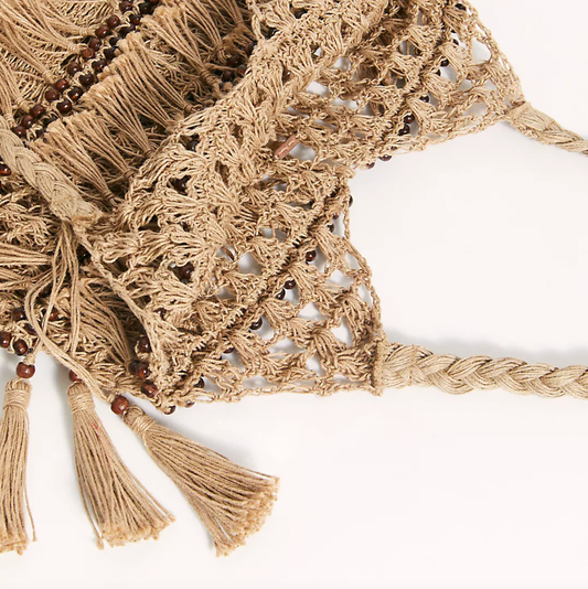 free people 2023 whimsy beaded boho tote