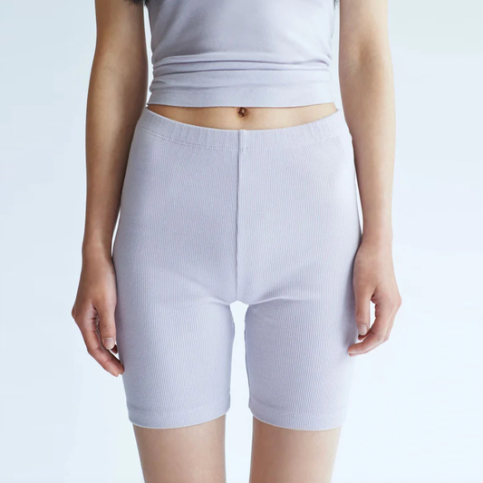 kotn ribbed cotton bike short