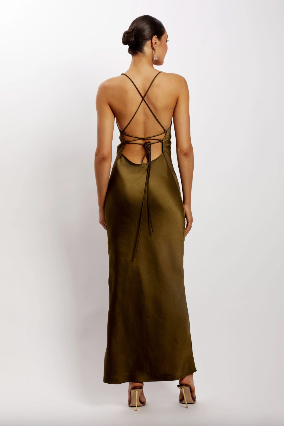 nwt meshki sydney slip maxi dress
