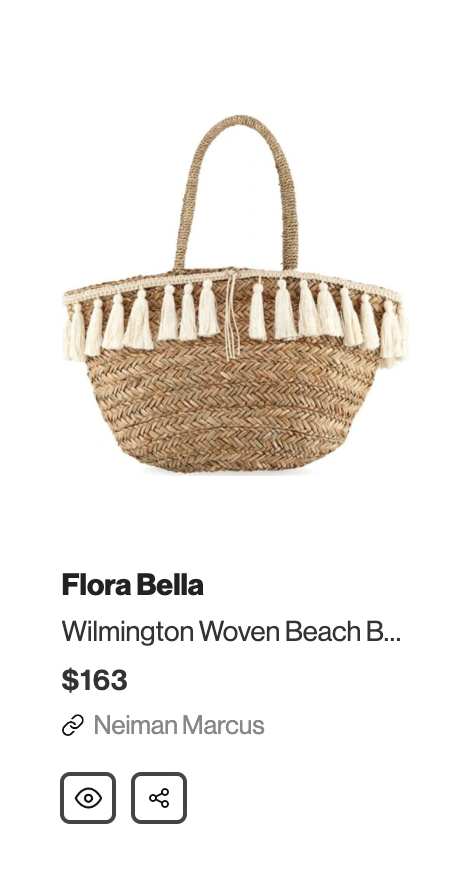 flora bella wilmington woven beach market bag